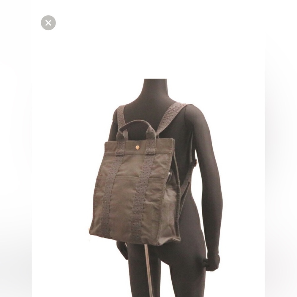 Hermes Herline Tote in Dark Gray - Picture 11 of 11